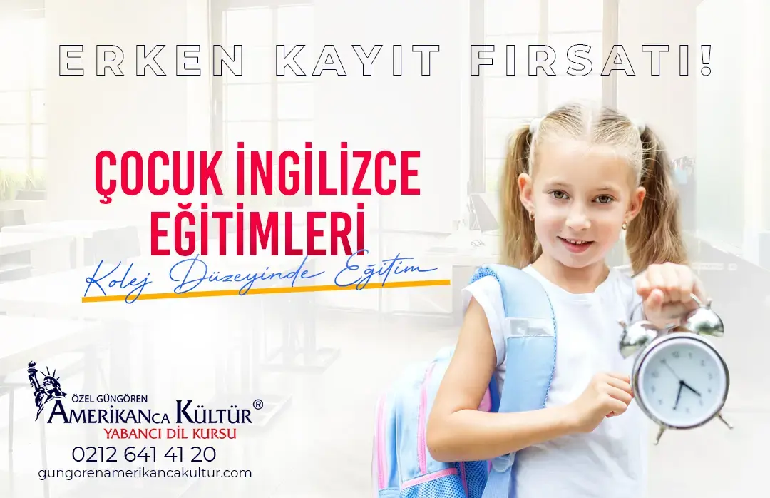 Çocuklar İçin İngilizce Kursu