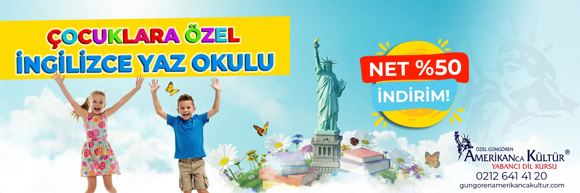 Çocuklara Özel İngilizce Yaz Okulu