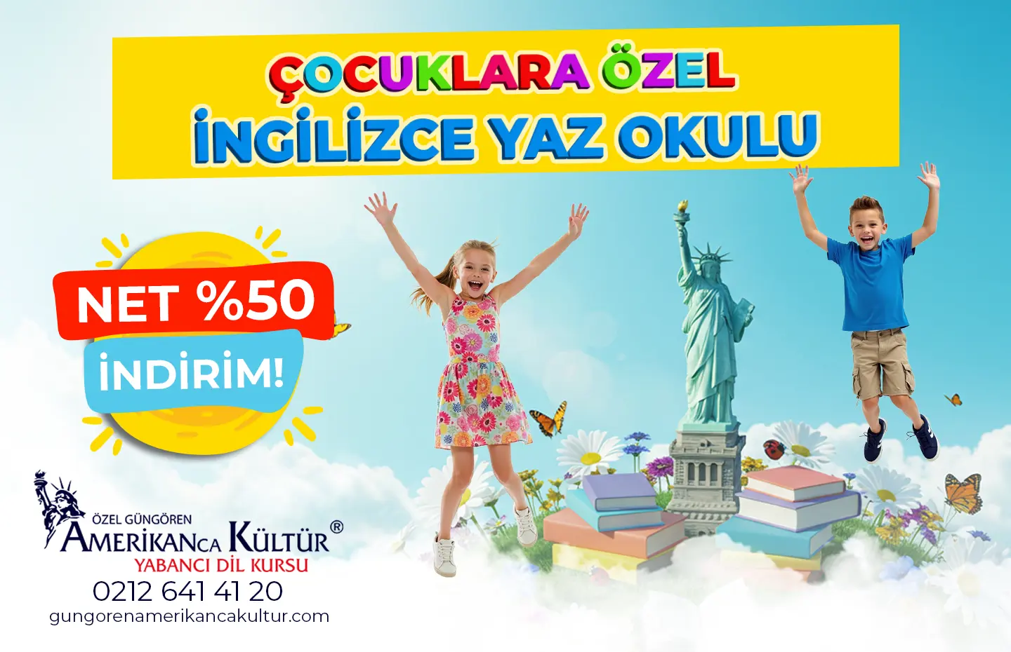 Çocuklara Özel İngilizce Yaz Okulu